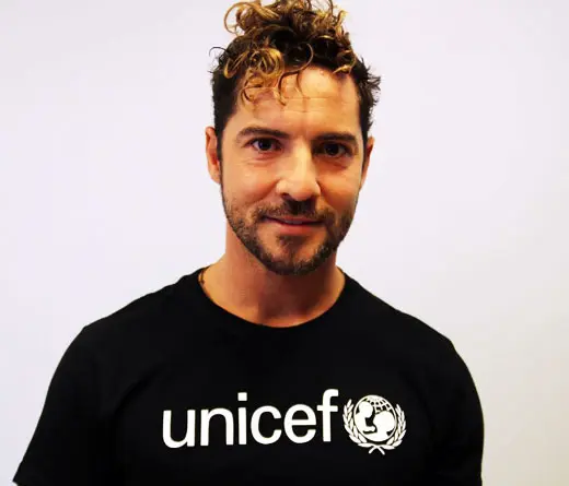 El cantante espaol fue nombrado embajador de Unicef.
